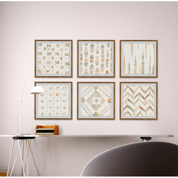 Orren Ellis Sarahbella Mombasa Memories Hexaptych by Marmont Hill 6 Piece Picture Frame Set